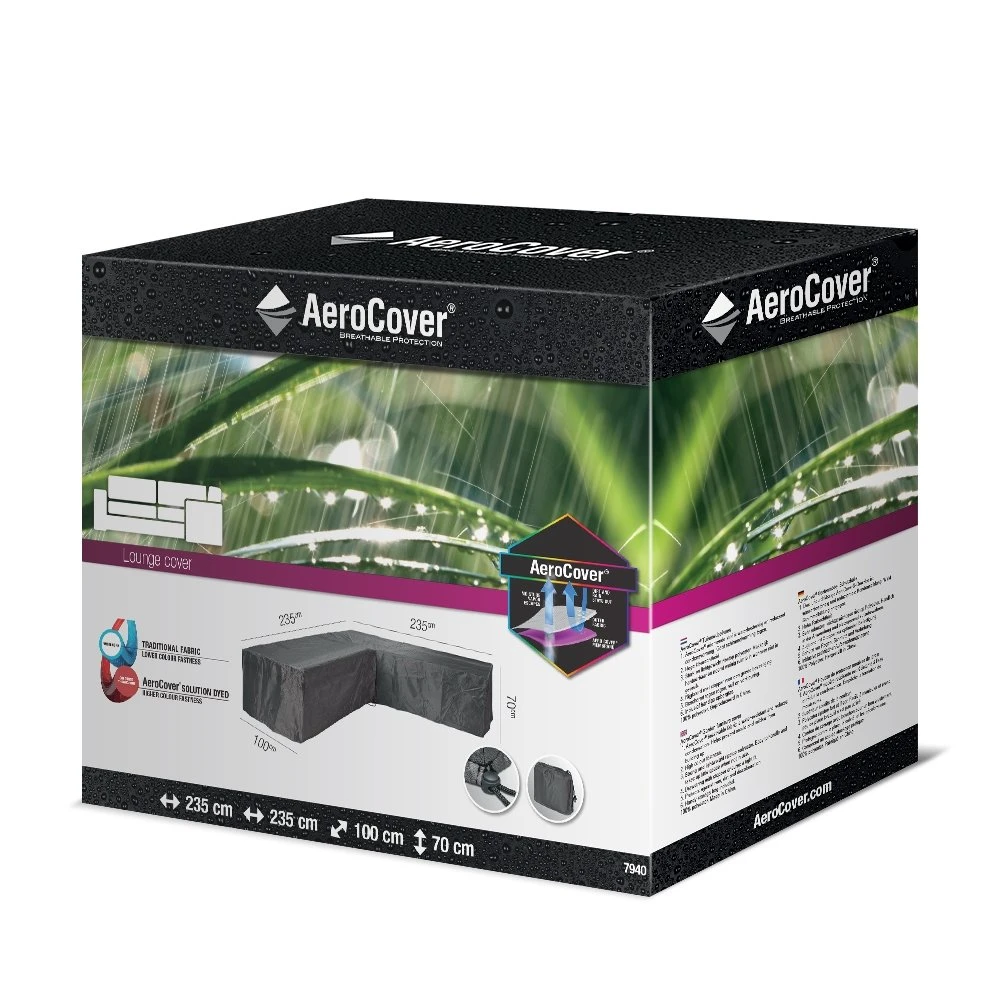 AeroCover Loungesethoes Hoekset 235 X 235 X 70 Cm 2 AeroCover Loungesethoes Hoekset 235 X 235 X 70 Cm - Afbeelding 2