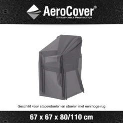 AeroCover Stapelstoelhoes/Gasveerstoelhoes 67 X 67 X 80/110 Cm -Tuin Meubel Verkoop aerocover stapelstoel gasveerstoelhoes antraciet 67x67xh80 1 1000x1000 621e0dbc67908 l