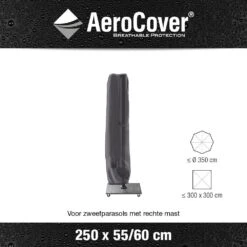 AeroCover Zweefparasolhoes H 250 X 55/60 Cm 6 AeroCover Zweefparasolhoes H 250 X 55/60 Cm -Tuin Meubel Verkoop aerocover zweefparasolhoes antraciet h250x55 60cm 1000x1000 621e0d6bd1532 l