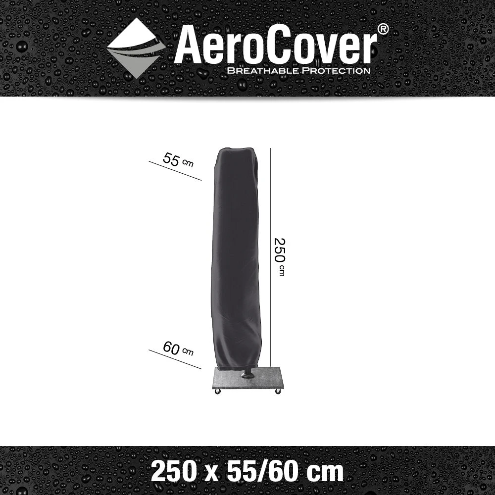 AeroCover Zweefparasolhoes H 250 X 55/60 Cm 4 AeroCover Zweefparasolhoes H 250 X 55/60 Cm - Afbeelding 4