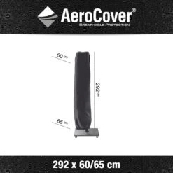 AeroCover Zweefparasolhoes H 292 X 60/65 Cm -Tuin Meubel Verkoop aerocover zweefparasolhoes antraciet h292x60 65cm 1000x1000 621e0d6f00df2 l