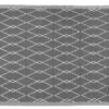 Buitenkleed MESH Dark Grey / White - 180 X 120 Cm