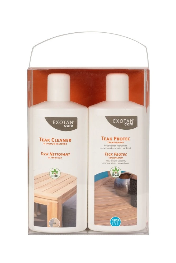 Exotan Care Onderhoudpakket Teak Protector 1000 Ml 1 Exotan Care Onderhoudpakket Teak Protector 1000 Ml