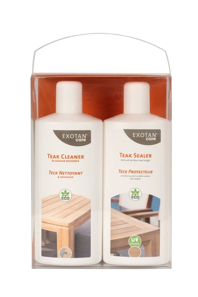 Exotan Care Onderhoudpakket Voor Teak 1000 Ml 1 Exotan Care Onderhoudpakket Voor Teak 1000 Ml