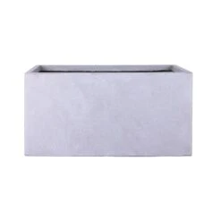 Fibre Clay Bak Rechthoek 60x30x30 - Lichtgrijs