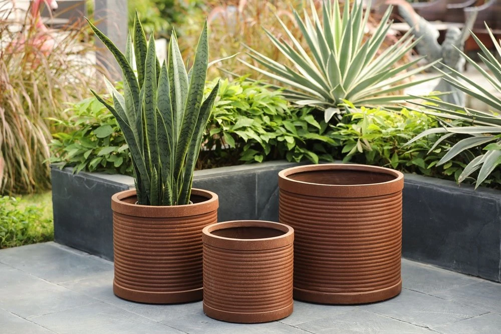 Tuin Meubel Verkoop -Tuin Meubel Verkoop fibre clay pot 30 x 30 x 27 cm 1619436353 l