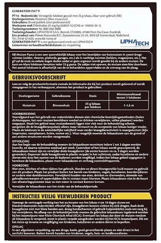 KB Muizen Lokdoos Pasta 'Generation Pat' 2 Stuks 2 KB Muizen Lokdoos Pasta 'Generation Pat' 2 Stuks - Afbeelding 2