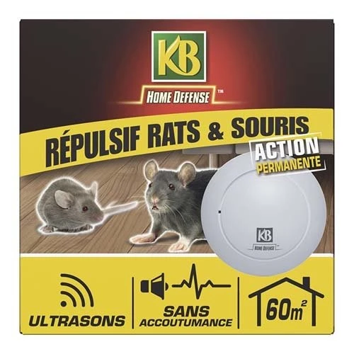 KB Muizenverjager En Rattenverjager Ultrasoon 60m² 2 KB Muizenverjager En Rattenverjager Ultrasoon 60m² - Afbeelding 2