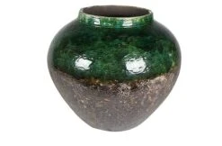 Kruik Lindy Green Black D45 H38