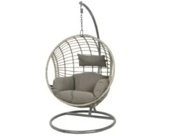 London Hang-ei Wicker Grijs - 129 X 105 X 186 Cm