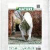 Nature Winterafdekhoes Met Rits Wit Ø150cmx2m 70 G/m²