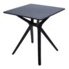 Tafel BILLY Zwart 70 X 70 X 73,5 Cm