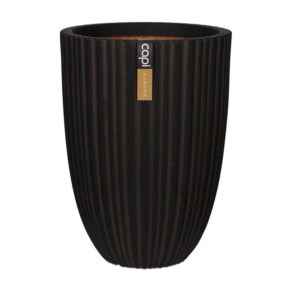 Vaas Elegant Laag Tube 46x58 Donkerbruin 1 Vaas Elegant Laag Tube 46x58 Donkerbruin